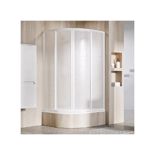 Cabina Doccia Ravak Supernova SKCP4-80 Sabina Bianco+Perla Doppia Porta 31144V10011-image