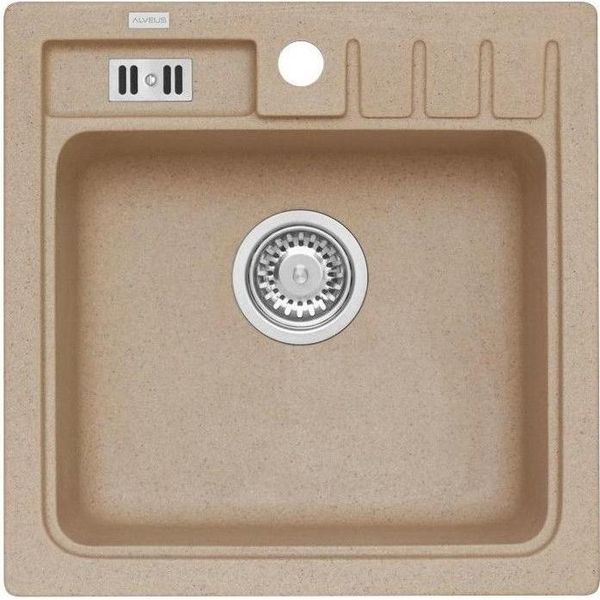 Alveus Cz Niagara 20 G-55 Beige (465X465Mm)+ Trappola Singola-image