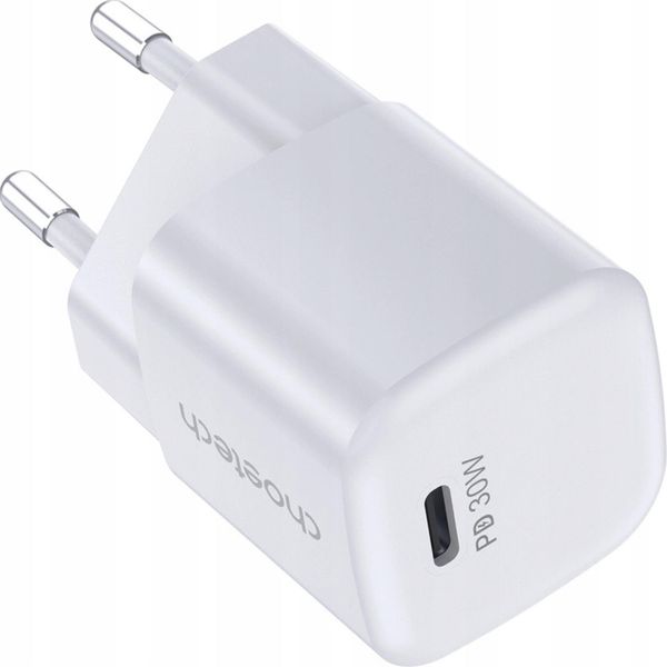 Choetech Pd5007 Caricatore Usb-C Pd 30W Gan - Bianco-image