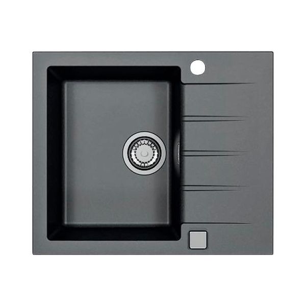 Lavello In Granito Alveus Cadit 10 Carbon 91 590X500 Mm 1132021-image