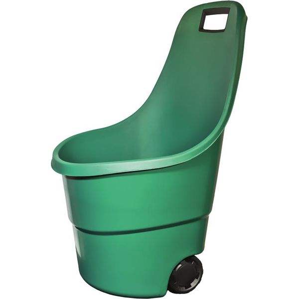 Carrello Da Giardino Cart 50 Litri, Verde, 50 X 85 X 55 Cm VX35-image