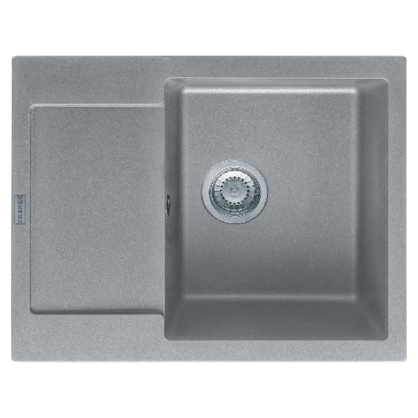 Franke Maris - Lavello In Fragranite Mrg 611-62, 620X500 Mm, Pietra Grigia 114.0284.764-image