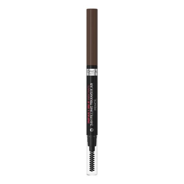 L'oréAl Paris Infaillible Brows 24H Brow Filling Triangular Eyebrow Pencil 3.0 Brunette 1Ml-image