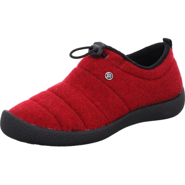 Pantofola Rohde Da Donna Chiusa Con Coulisse, Look Trapuntato D.Olbia 2002, Misura:42 Eu, Colore:Rosso-image