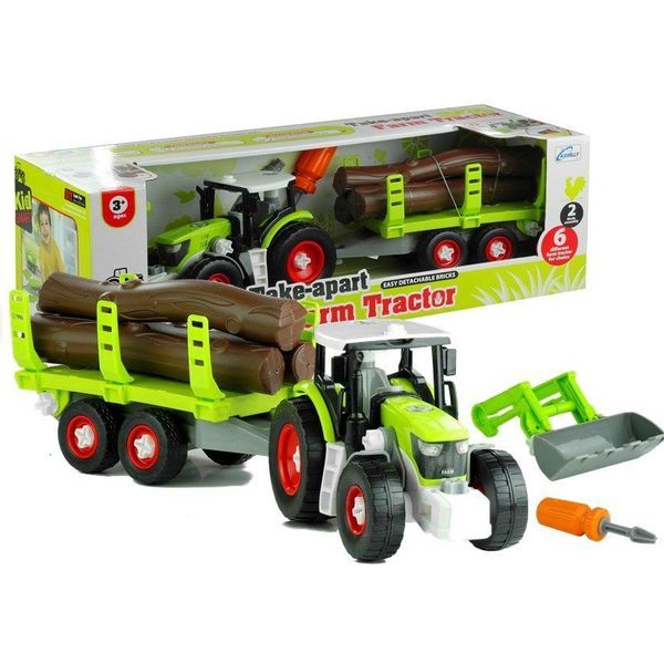 Trattore Rotante Con Rimorchio 43 Cm-image