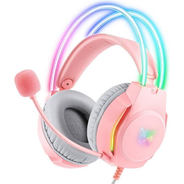 Onikuma Gaming Headset X26 Pink-image