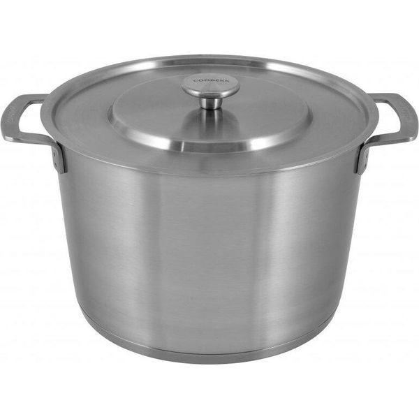 Combekk Pentola In Acciaio Inox Con Coperchio 24 Cm-image
