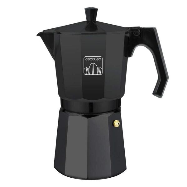 Caffettiera Italiana Cecotec Cumbia Mokclassic 900 Black, 450Ml, In Alluminio Con Capacità Di 9 Tazze Di Caffè Di Colore Nero, Adatta A Tutti I Tipi Di Cucina E Facile Da Pulire-image