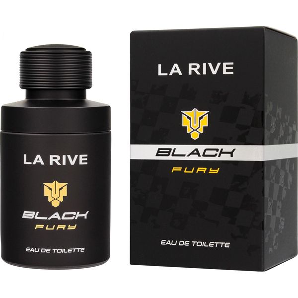 La Rive Black Fury Edt 75Ml Eau De Toilette Uomo Nuovo E Originale-image