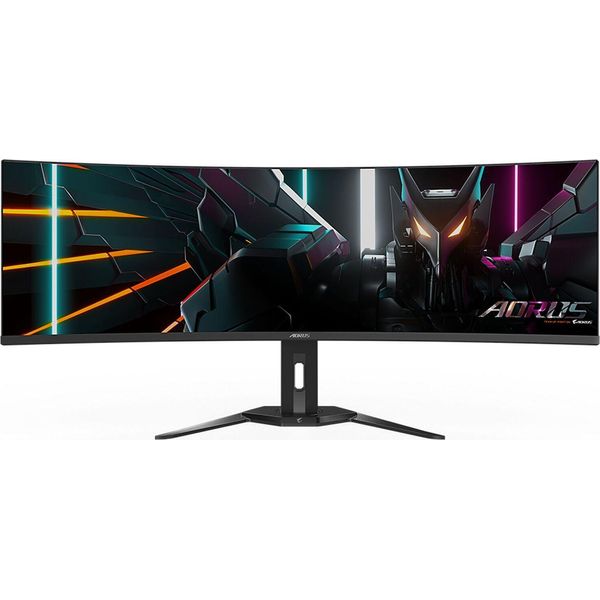 Gigabyte Monitor Da Gioco Curvo CO49DQ Oled - 5120X1440 (Dqhd), 1800R, 144Hz, 0,03Ms, Kvm, Freesync Premium Pro, Hdmi 2.1-image