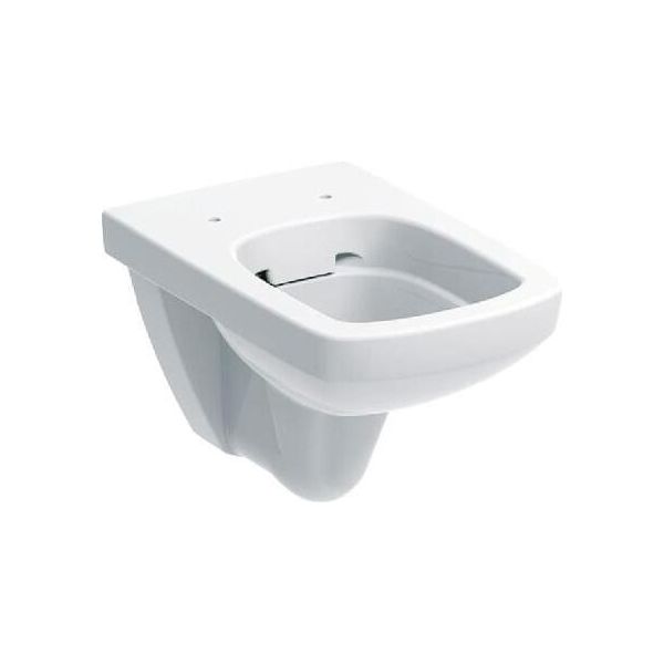 Geberit Selnova Square - Wc Sospeso, 530X350 Mm, Senza Bordo, Bianco 501.458.00.7-image