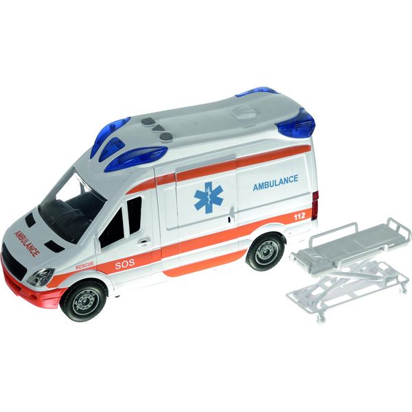 Ambulanza Auto Giocattolo Luce E Suono 22731-image