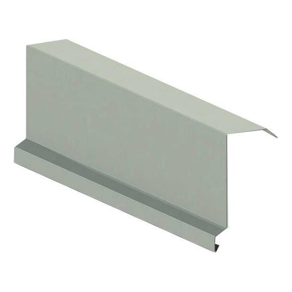 Binario Superiore RŠ 333, 2 M, Zinco Verniciato, Grigio Polvere (Ral 7037)-image