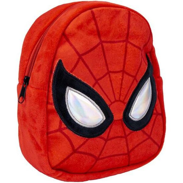 Zaino Pre-Scolastico Spiderman Zaino In Morbido Peluche Per Bambini E Bambine-image