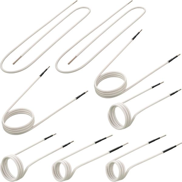 Kit Di Bobine Di Induttori Per Riscaldatori A Induzione Vevor, Set Di Mini Riscaldatori A Induzione Magnetici, Accessori Per Il Riscaldamento Senza Fiamma 8 Pezzi, Strumento Di Riscaldamento A Induzione Resistente Al Calore Con Flessibilità-image