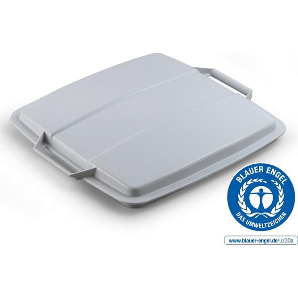 Durable Coperchio Quadrato Eco Per Durabin® 90L , Grigio, 1800506050-image