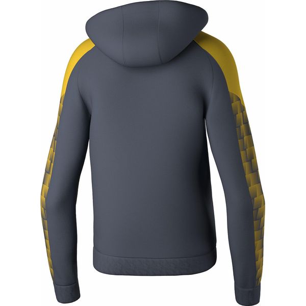 Erima Evo Star - Felpa Con Cappuccio Da Bambino - Grigio / Giallo-image