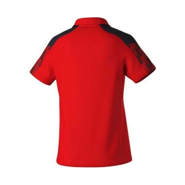 Erima Evo Star Poloshirt Function - Rosso/Nero, GrößE:40-image