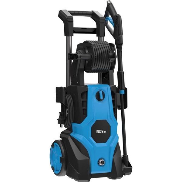 Idropulitrice GüDe Ghd 2100-165 | 2100W Di Potenza | Max 165 Bar | Con Accessori | Tubo Ad Alta Pressione Da 6 M | Avvolgitubo-image