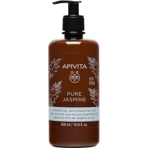 Apivita Pure Jasmine Shower Gel Gel Doccia Con Oli Essenziali 500 Ml-image