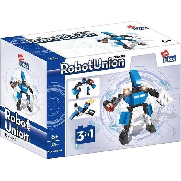 Blocchi Da Costruzione Robot 33 Pezzi Alleblox-image