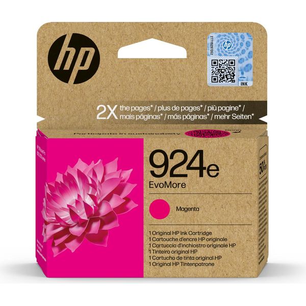 Hp Cartuccia Di Inchiostro Magenta Originale 924E Evomore-image