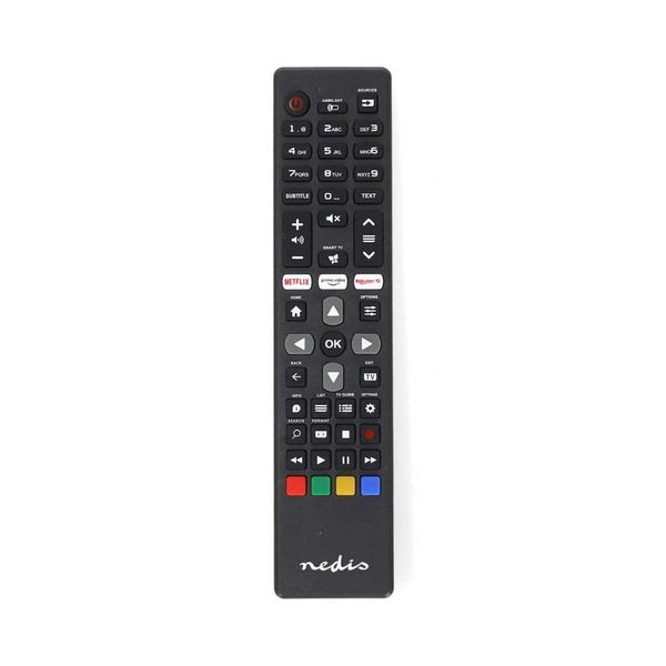 Controllo Remoto Sostitutivo | Adatto Per: Philips | Pre -Programmed | 1 Dispositivo | Pulsante Tv Amazon Prime / Netflix / Rakuten Tv | Infrarosso | Nero-image