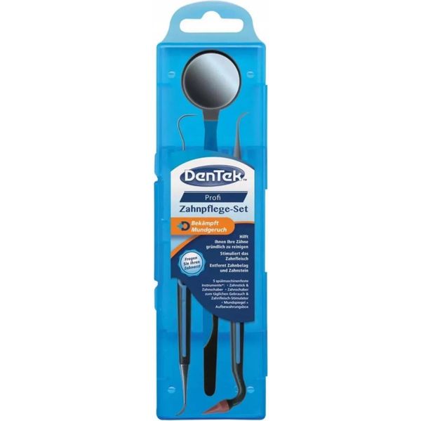 Dentek Set Professionale Per La Cura Dei Denti 3 Pezzi.-image