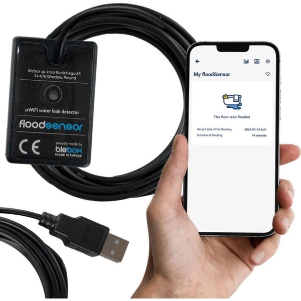 Blebox Floodsensor Wifi Flood Sensor 1X Binary-image