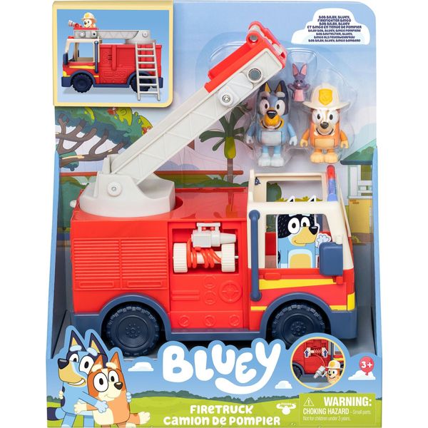 Tm Toys Set Bluey - Camion Dei Pompieri Con 1 Personaggio 17610-image