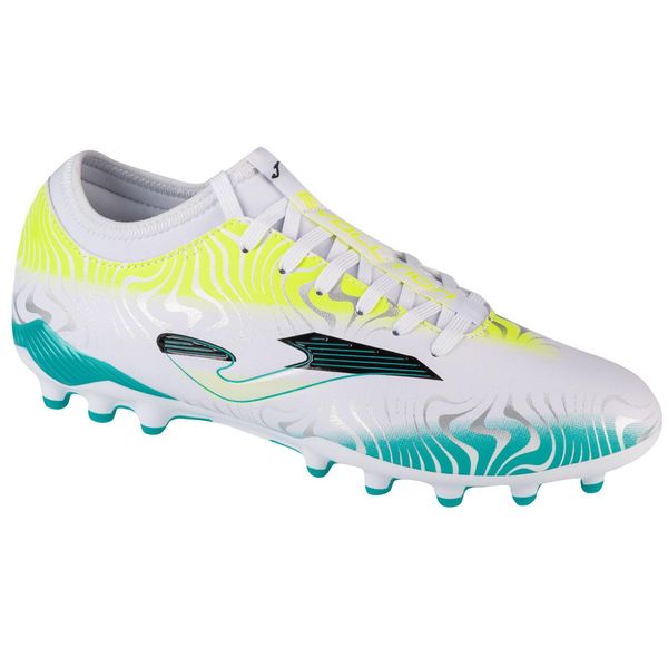 Joma Evolution 2402 Ag EVOW2402AG, Scarpe Da Calcio, Uomo, Bianco, Misura: 45-image