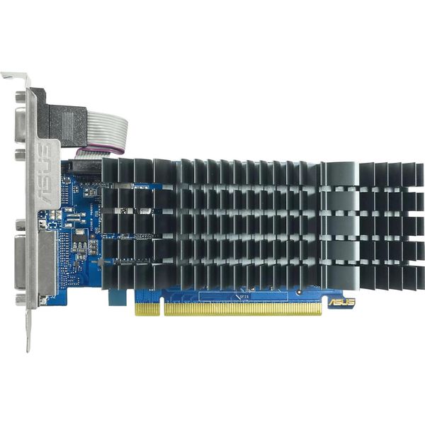 Asus Geforce Gt 710 Evo - Grafikkarten - Gf Gt 710 - 2GB DDR3 - Pcie 2.0 Low-Profile - Dvi, Hdmi, D-Sub - Ohne LüFter (-image