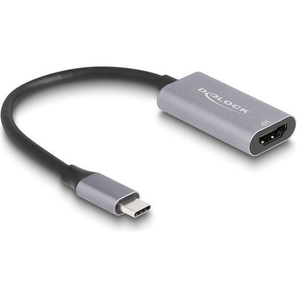 Delock 60020 Delock Adapter Usb Type-C St > Hdmi Bu (Dp Alt Mode) 4K 60Hz-image
