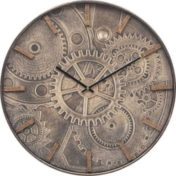 Orologio Da Parete Con Illustrazione Del Meccanismo Sul Quadrante, Ø 50 Cm-image