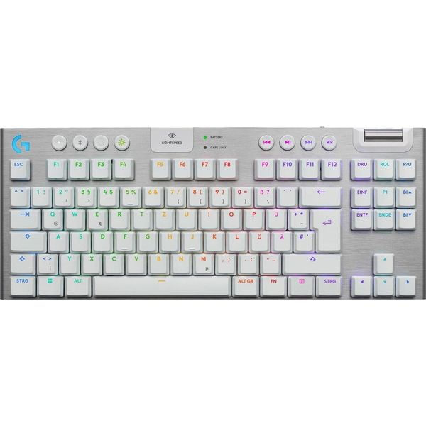 Logitech G G915 X - Tastiera - Lightspeed - Tkl - Retroilluminata - Senza Fili - Bluetooth 5.0, 2,4 Ghz, Usb - Qwe-image
