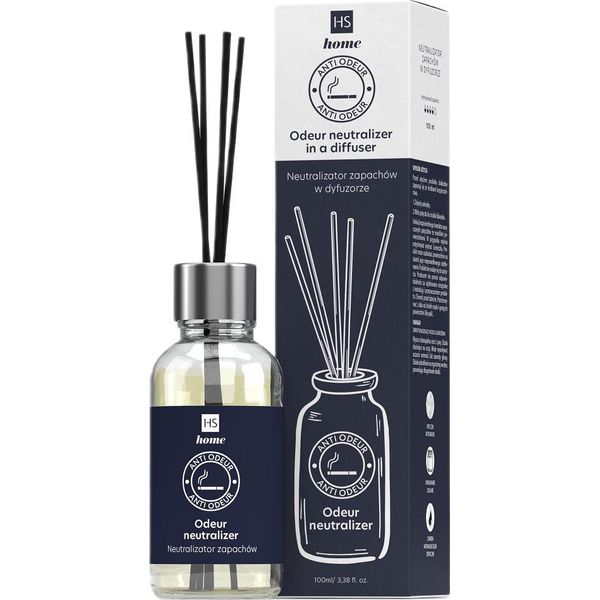 Hiskin Neutralizzatore Di Odori Di Tabacco In Un Diffusore, 100 Ml-image