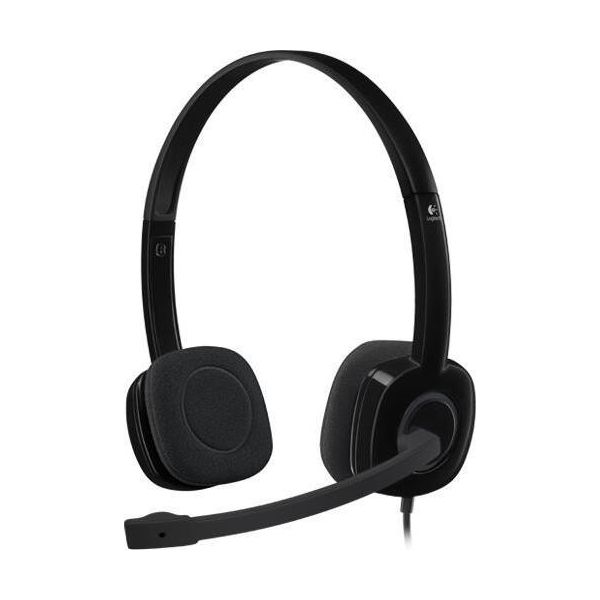 Logitech H151 Cuffia Stereo Con Microfono A Cancellazione Di Rumore - Cuffia - On-Ear - Con Cavo - Nero (981-000587)-image
