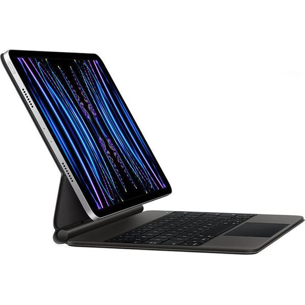 Inf Custodia Protettiva Per Ipad Con Tastiera Bluetooth Grigio Scuro Ipad Pro 12.9 2018-2022-image