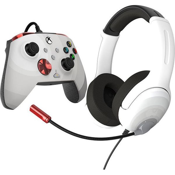 Pdp 049-026-RWB, Gamepad, Pc, Xbox One, Xbox Series S, Xbox Series X, D-Pad, Pulsante Share, Cablato, Usb, Usb Type-C-image
