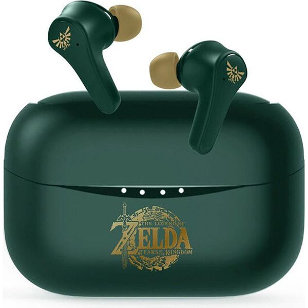 Otl - Tappi Per Orecchie Tws Di The Legend Of Zelda: Tears Of The Kingdom - Verde-image