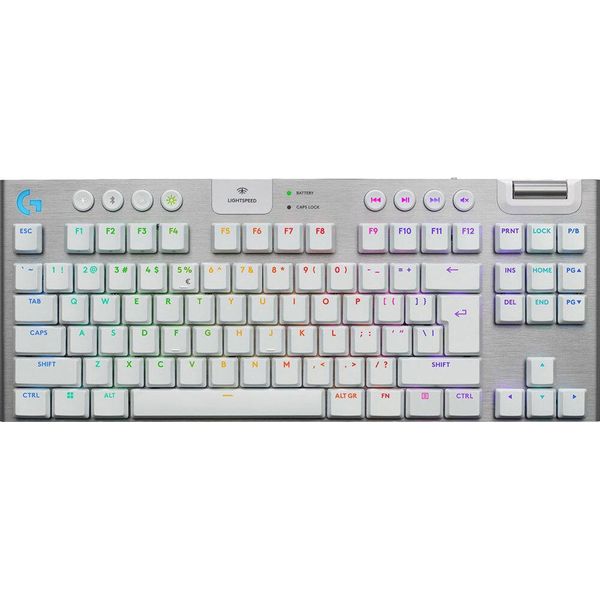 Logitech G G915 X - Tastiera - Lightspeed - Tkl - Retroilluminata - Senza Fili - Bluetooth 5.0, 2,4 Ghz, Usb - Qwe-image