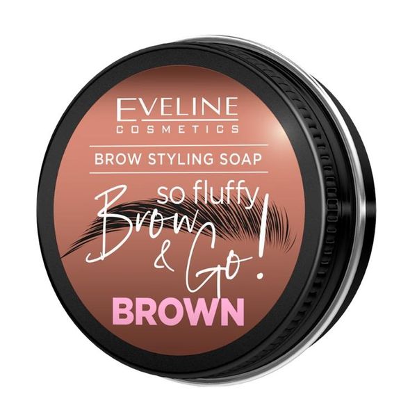 Eveline Cosmetics, Brow & Go!, Sapone Per Lo Styling Delle Sopracciglia, 25 G-image