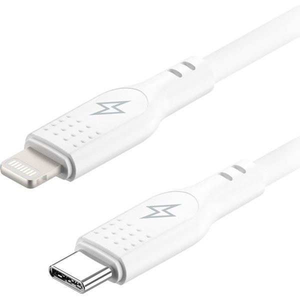 Alzapower Silkcore Da USB-C A Lightning Mfi, 1M BíLý-image