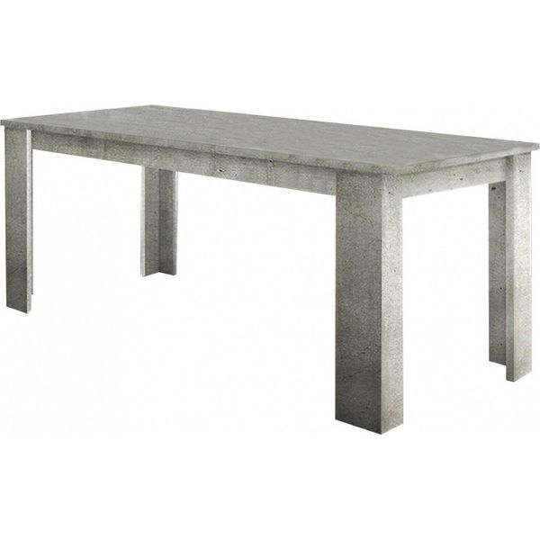 Dmora Tavolo Allungabile Arizon 90X190X75H Cm Grigio, Allungabile 10 Posti Italy-image
