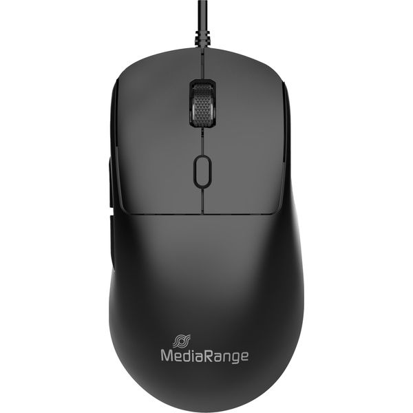 Mediarange MROS271 Mediarange Maus 6 Tasten Kabelge. USB-C 800-2400 Dpi Sw-image