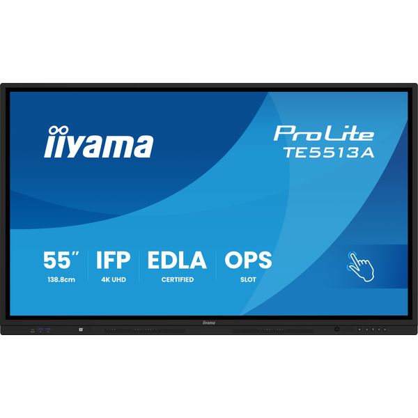 Iiyama 163.9Cm(65") TE6513A-B1AG 16:9 Touch 2Xhdmi+2Xusb-C (Speditionsversand)"-image