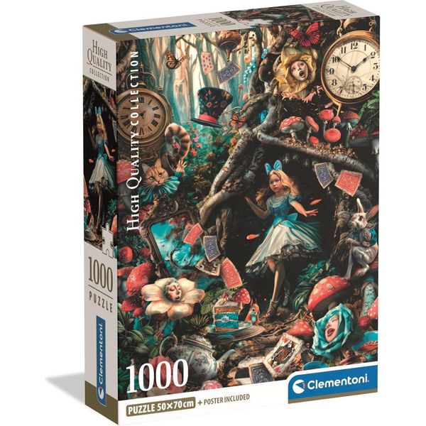 Clementoni - Puzzle 1000 Elem. Premium "Another Day In Wonderland"" High Quality"-image