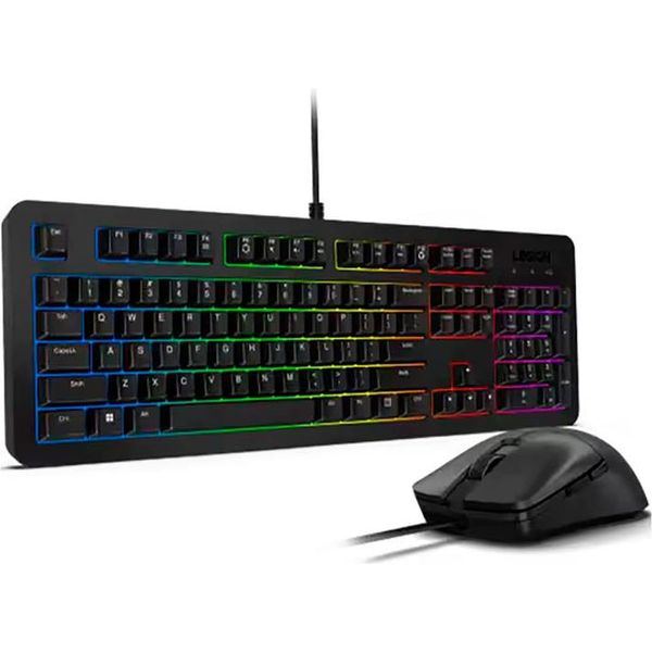 Lenovo Legion KM310 Rgb | Set Tastiera E Mouse Da Gioco | Con Cavo | Inglese Usa | Nero-image