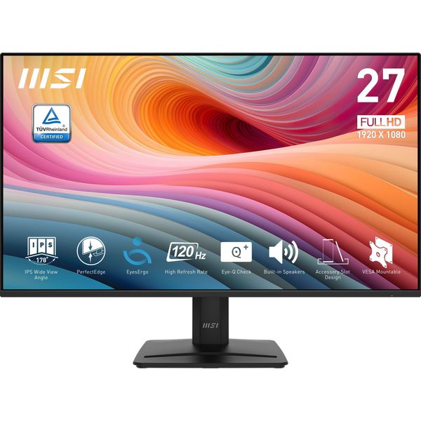 Msi Pro MP275 E2 Monitor Pc 68,6 Cm (27") 1920 X 1080 Pixel Full Hd Led Nero"-image