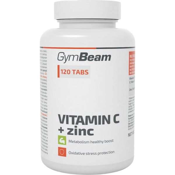 Gymbeam | Vitamina C + Zinco-image